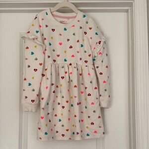Cat & Jack Multicolor Heart Dress